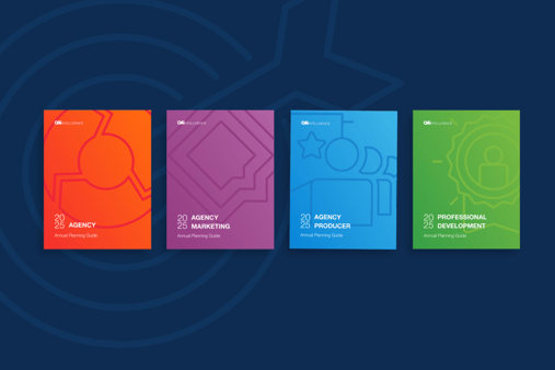 Images of Q4i's Annual Planning Guide Suite