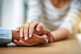 People supporting one another