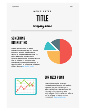 Newsletter Option 1 Page 1