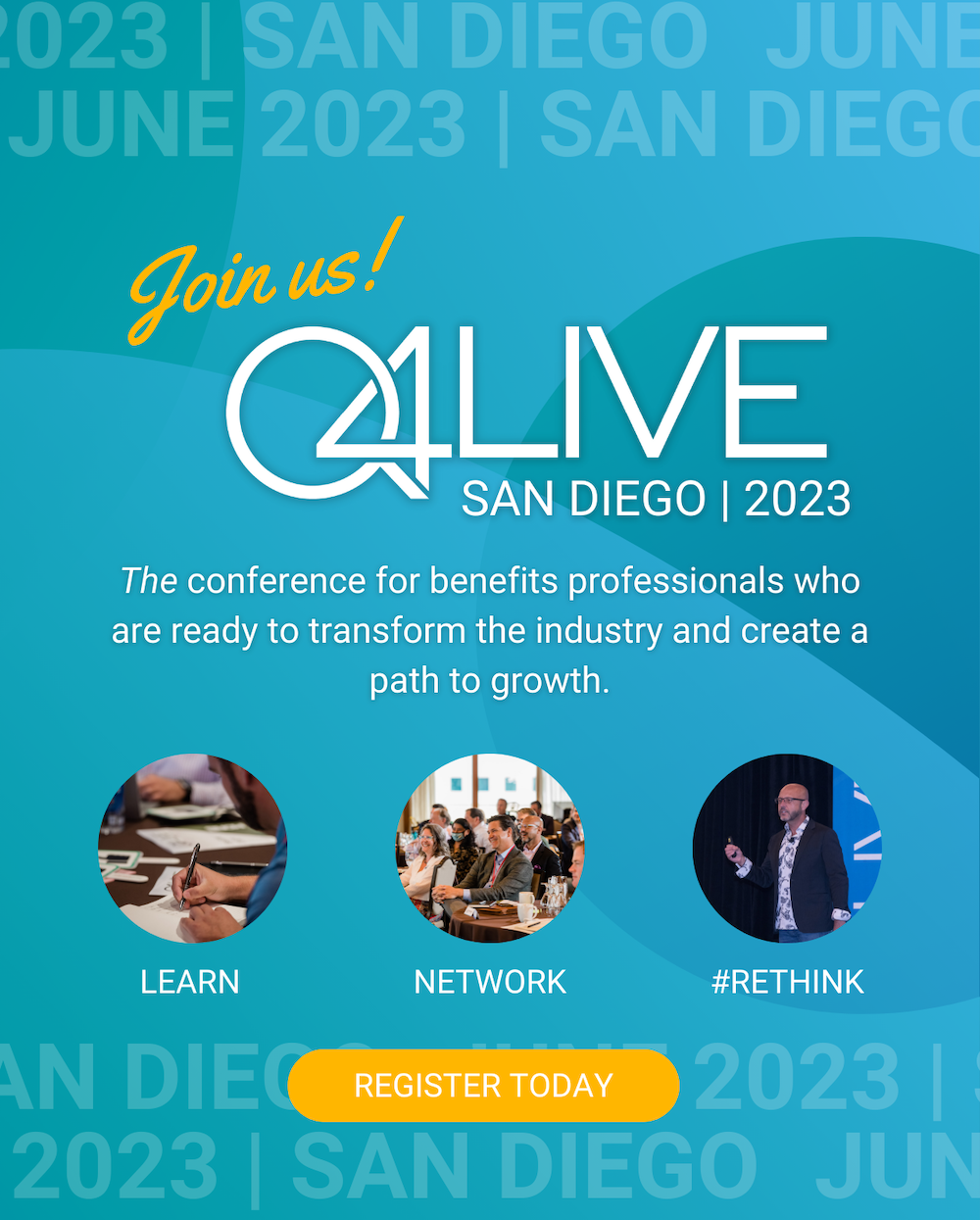 Register for Q4Live San Diego 2023