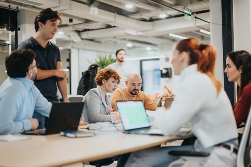 The concept of collaboration and working with others to build the agency you want