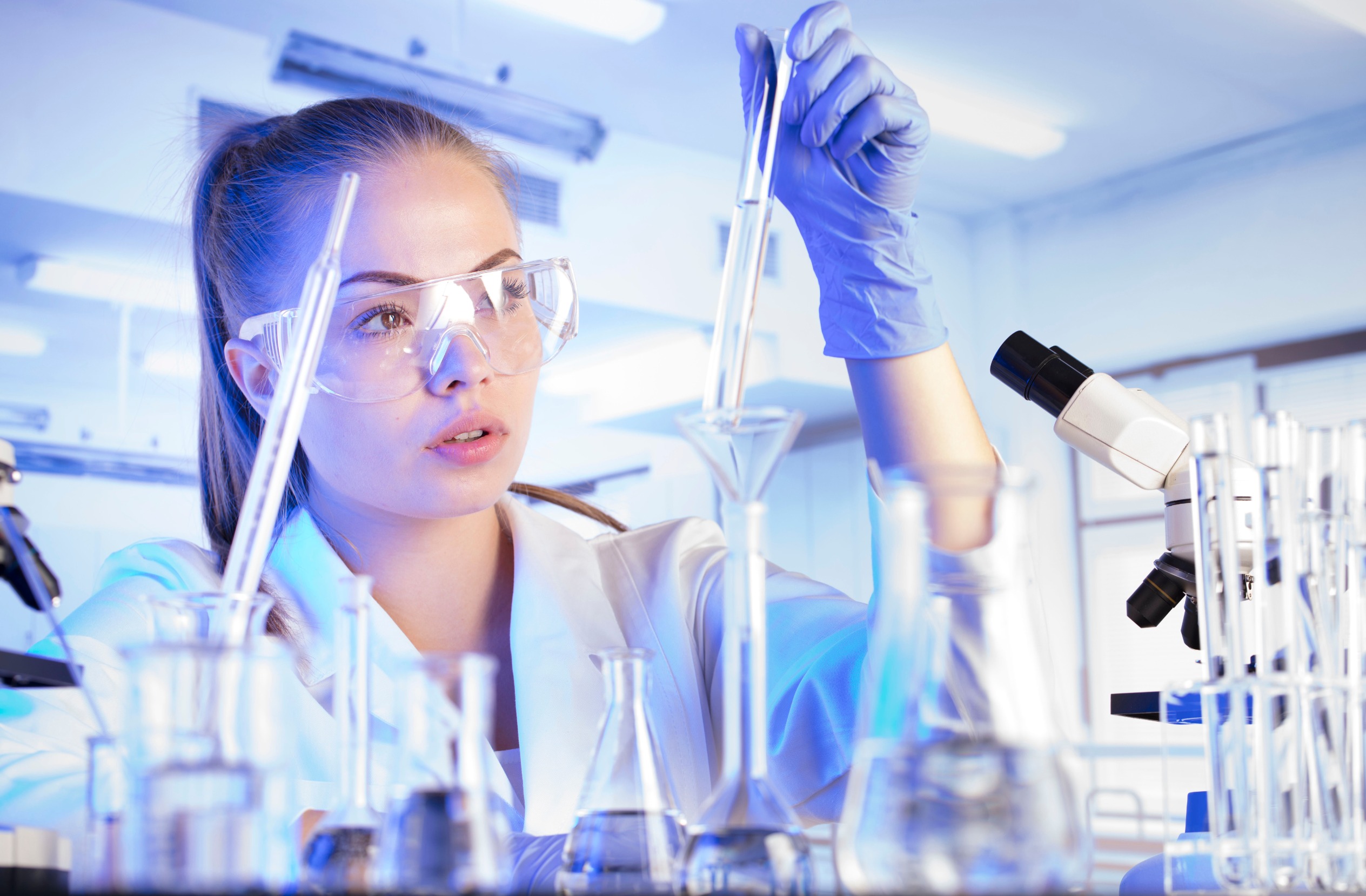 Scientist in a lab 