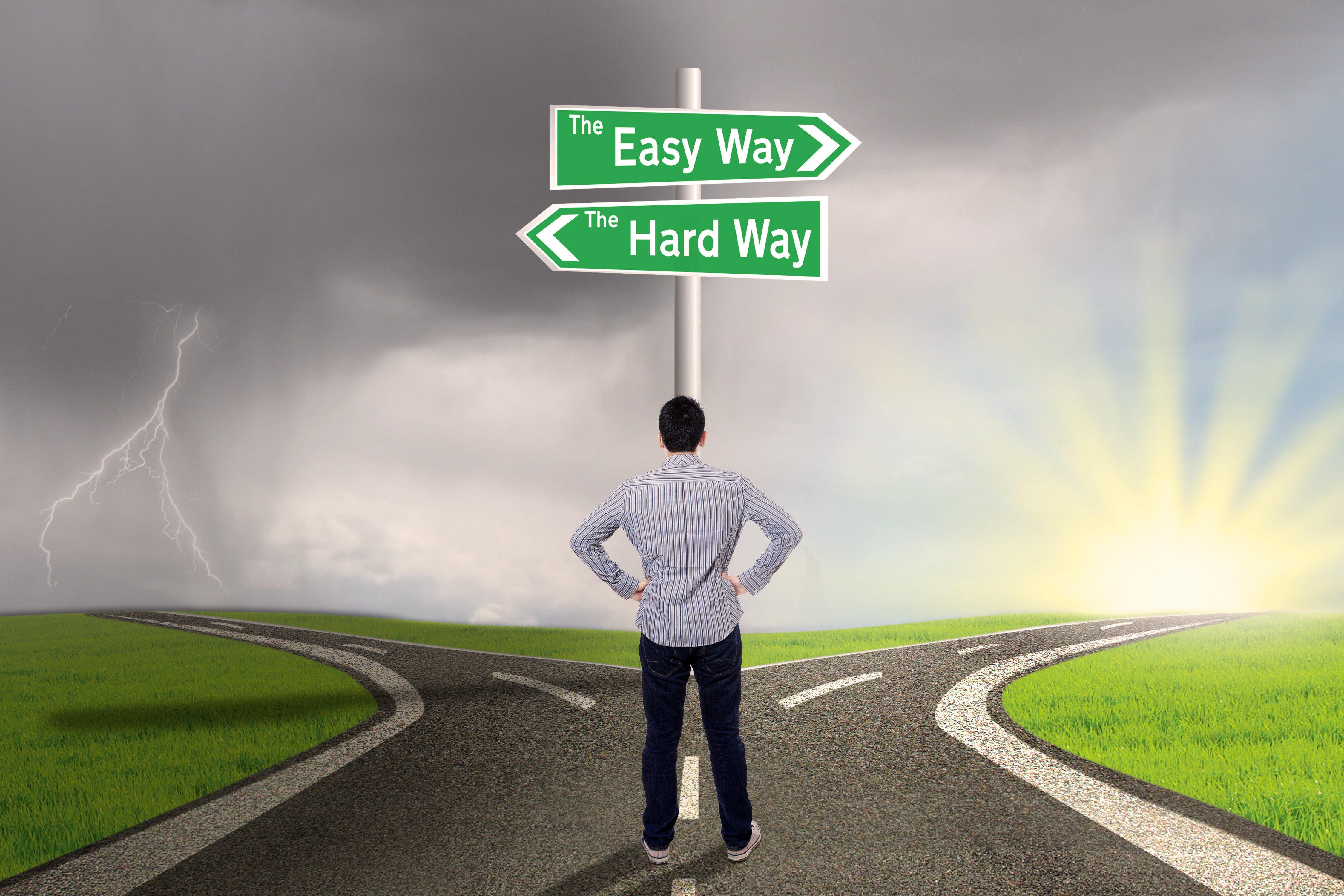 Sometimes The Best Solution is Walking Directly into Discomfort