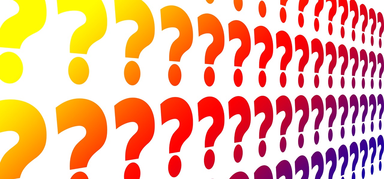 question marks.geralt